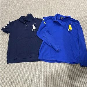 Polo by Ralph Lauren Kids Navy and Royal Blue Polos
